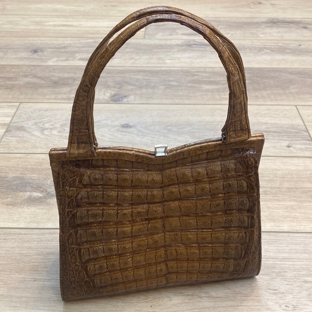 Vintage Genuine‎ Alligator handbag